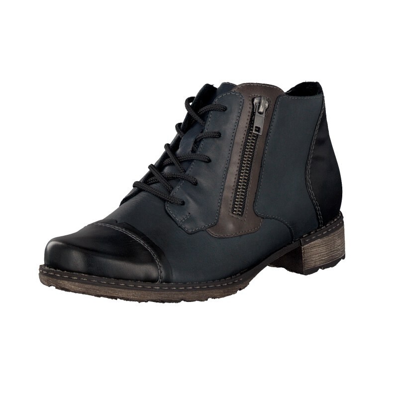 Botas Rieker D4378-14 Para Mulher - Azuis